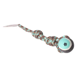 Friendly Pet Hondenspeelgoed>Hondenspeelgoed Riva touw twist + bal groen 38cm