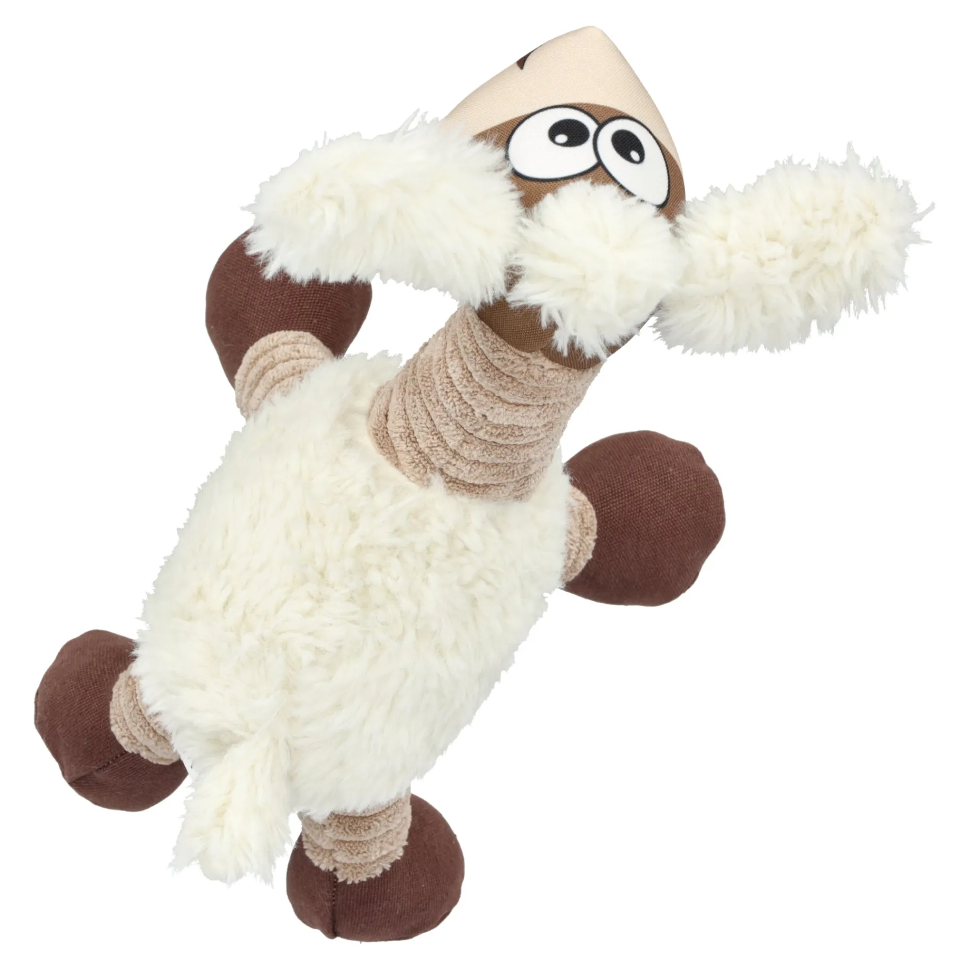 Friendly Pet Hondenspeelgoed>Hondenspeelgoed Shappo schaap bruin 16x25x32cm