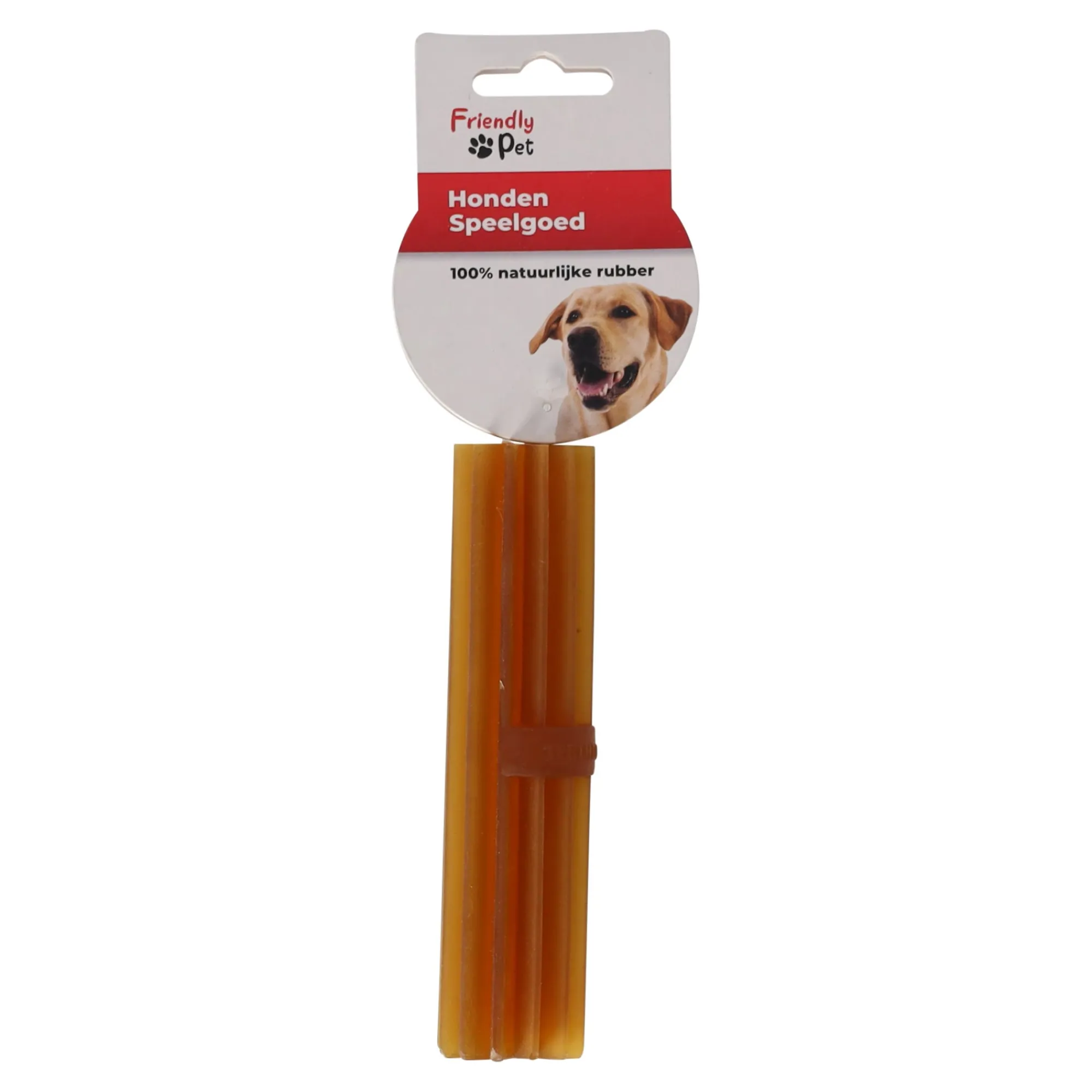 Friendly Pet Hondenspeelgoed>Hondenspeelgoed staaf bruin 14,8x3,5cm
