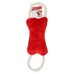 Friendly Pet Hondenspeelgoed>Hondenspeelgoed touw + pluche assorti Frienldy Pet