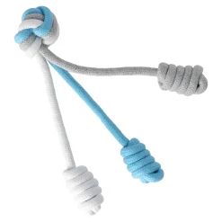 Friendly Pet Hondenspeelgoed>Hondenspeelgoed touwen+bal 22cm