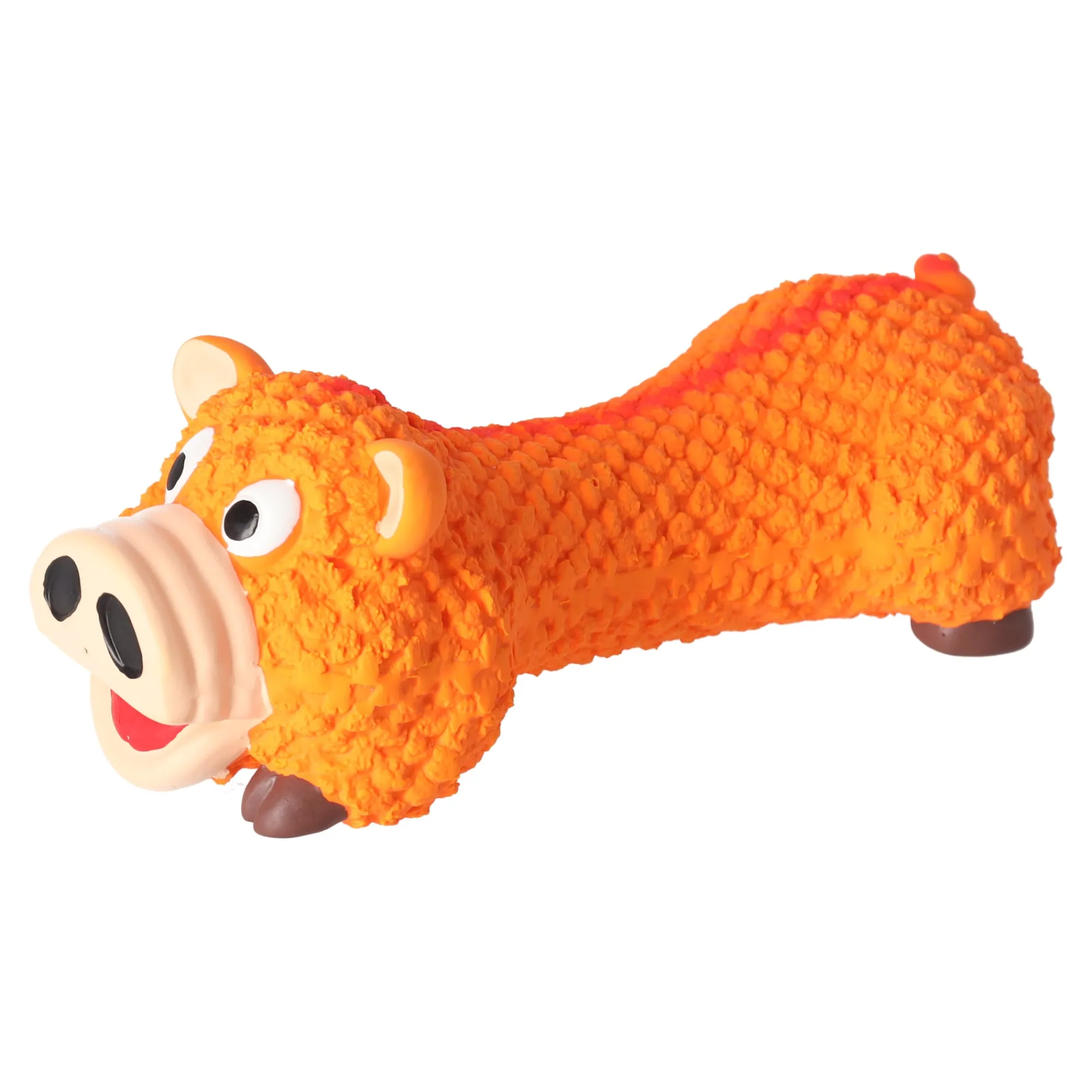 Friendly Pet Hondenspeelgoed>Hondenspeelgoed varken rib 21cm