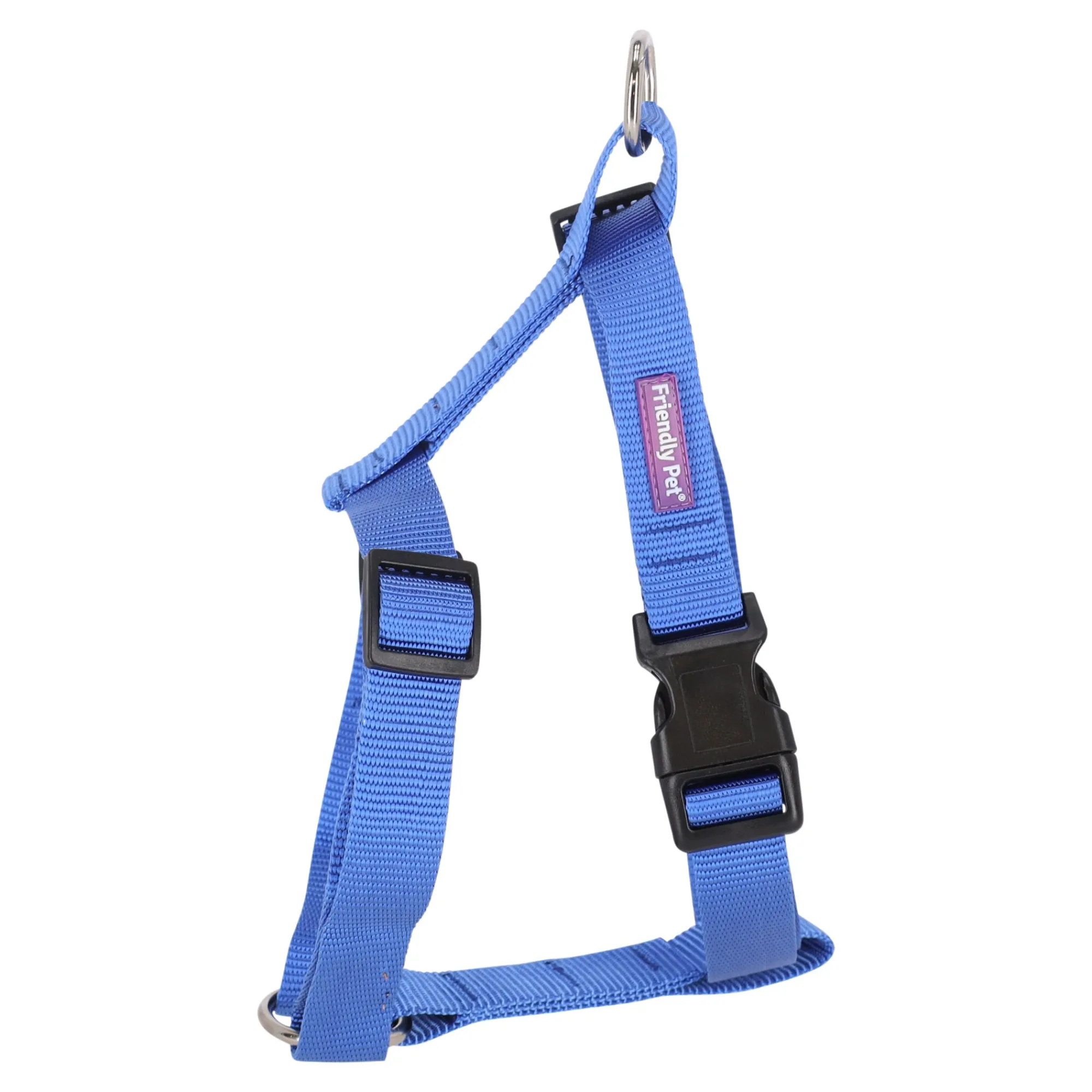 Friendly Pet Hondentuig>Hondentuig H 25mm 55-80cm blauw FP
