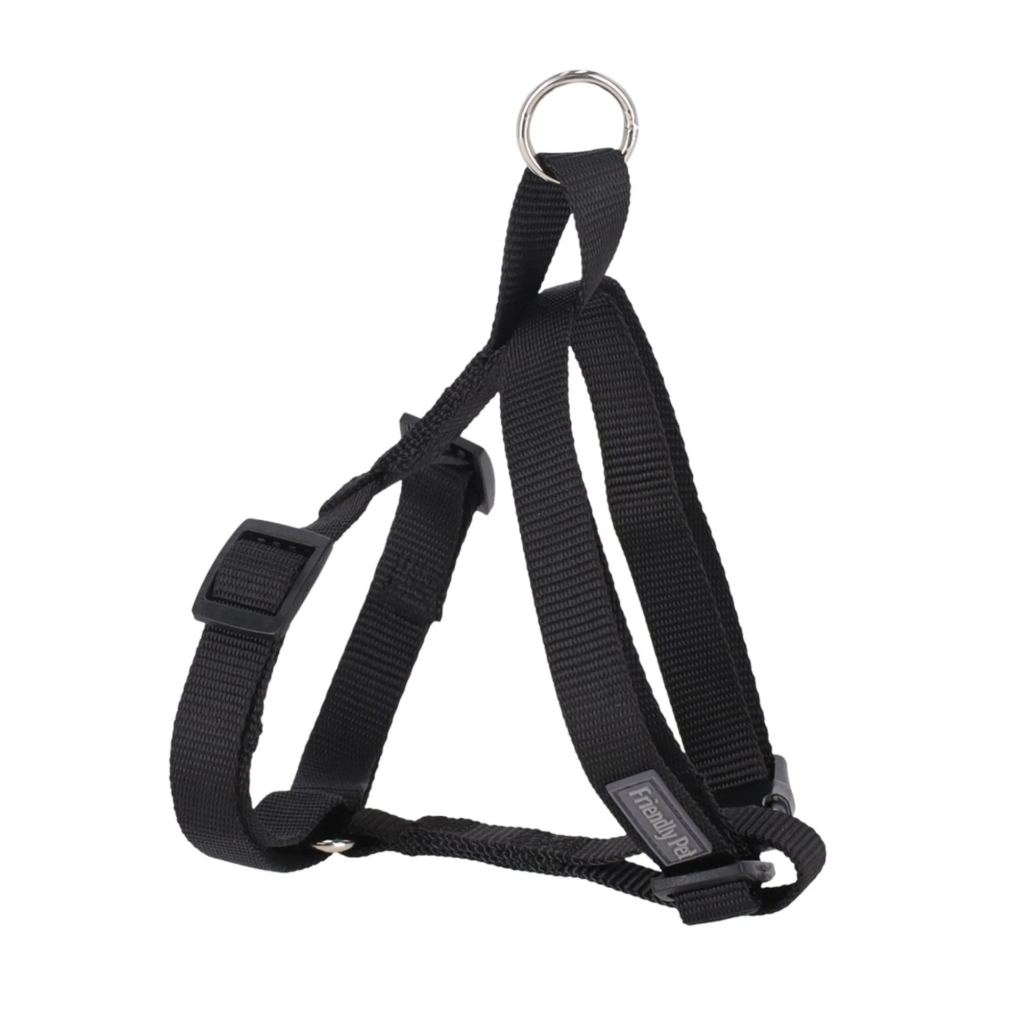 Friendly Pet Hondentuig>Hondentuig H 10mm 25-35cm zwart FP