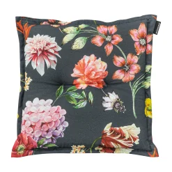 Madison Tuinkussens>Hortus grey hocker 50x50