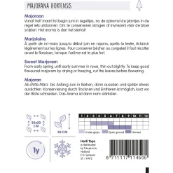 Horti Tops Moestuin>HT Majoraan