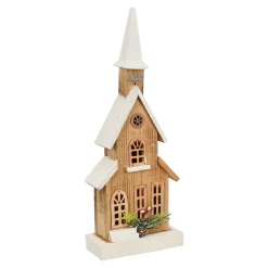 O'malley Kerstdecoratie>Huis kerst 50 cm, 5 LED