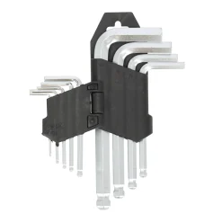 Lotus Handgereedschap>Inbussleutelset kogel kort 9-delig