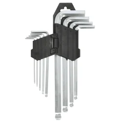 Lotus Handgereedschap>Inbussleutelset kogel middel 9-delig