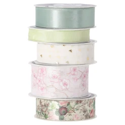 Woondecoratie>Inpaklint roze mix, 10 stuks