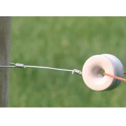 Koltec Afrastering>Isolator hoek porselein 10st.