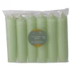 Decoris Kaarsen>Kaars 11 cm 6st. groen
