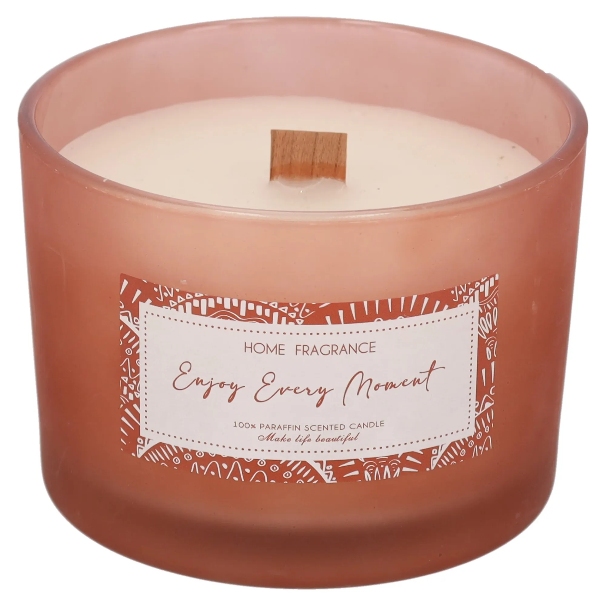 Natural Collections Kaarsen>Kaars glas amber 11 cm