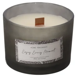 Natural Collections Kaarsen>Kaars glas sandalwood 11 x 8 cm