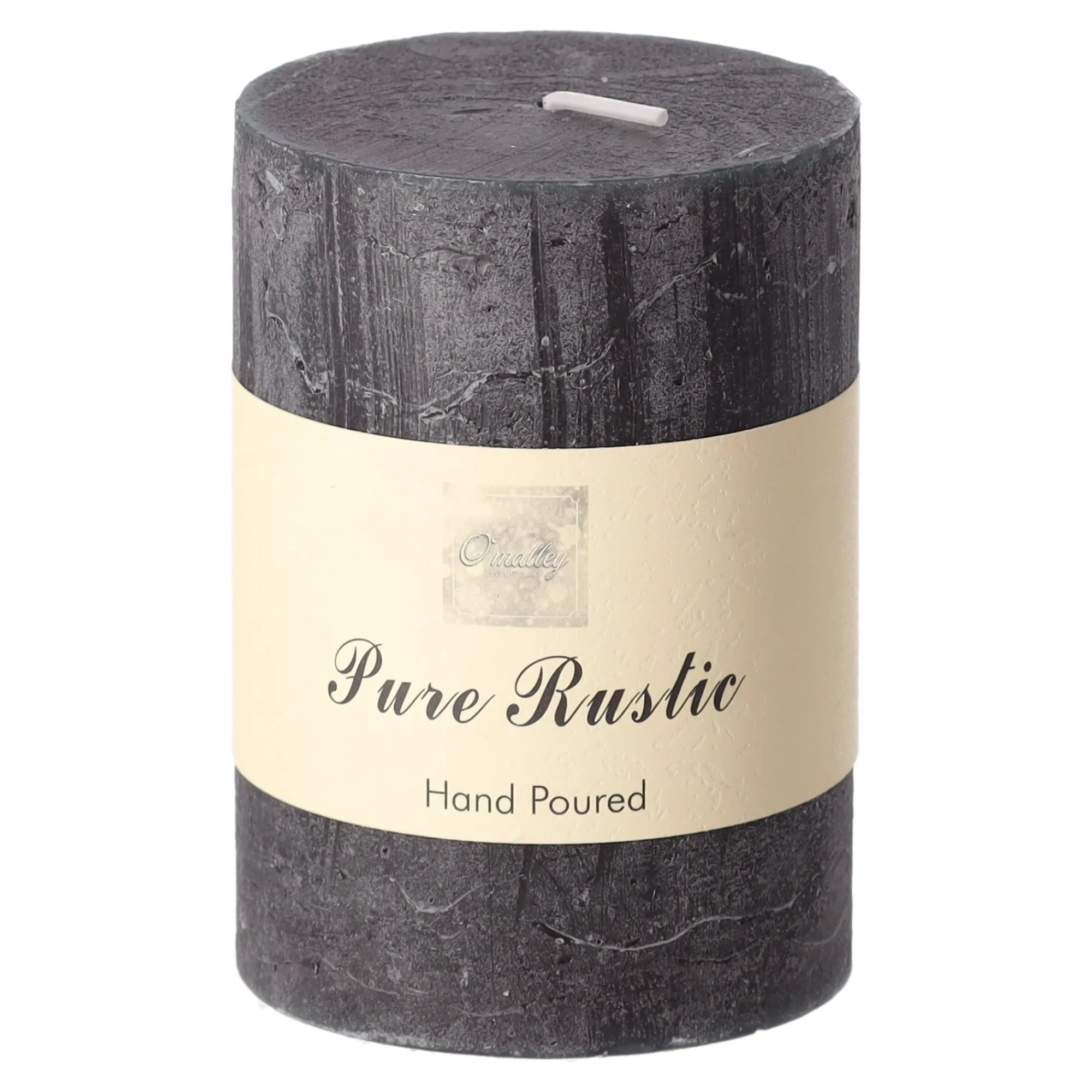 O'malley Kaarsen>Kaars 70x75mm antraciet