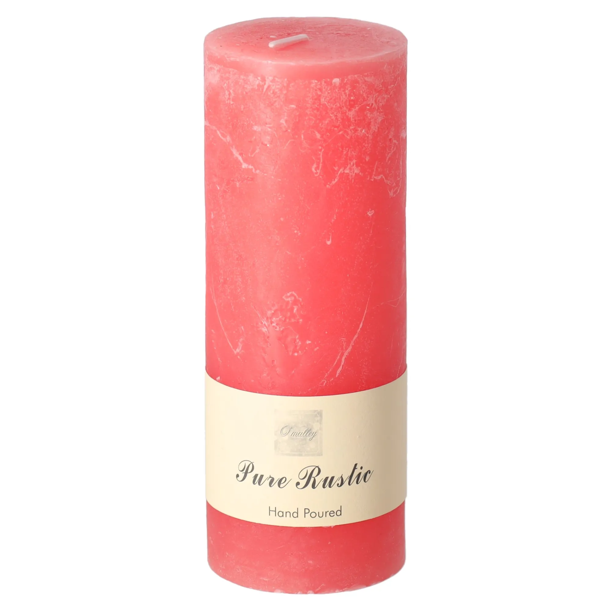O'malley Kaarsen>Kaars 70x75mm koraal