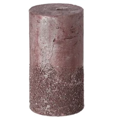 Kaarsen>Kaars 70x130mm sand rood