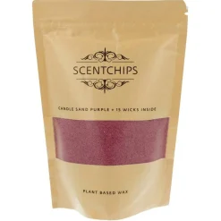 Scentchips Kaarsen>Kaarsenzand paars 250 gram