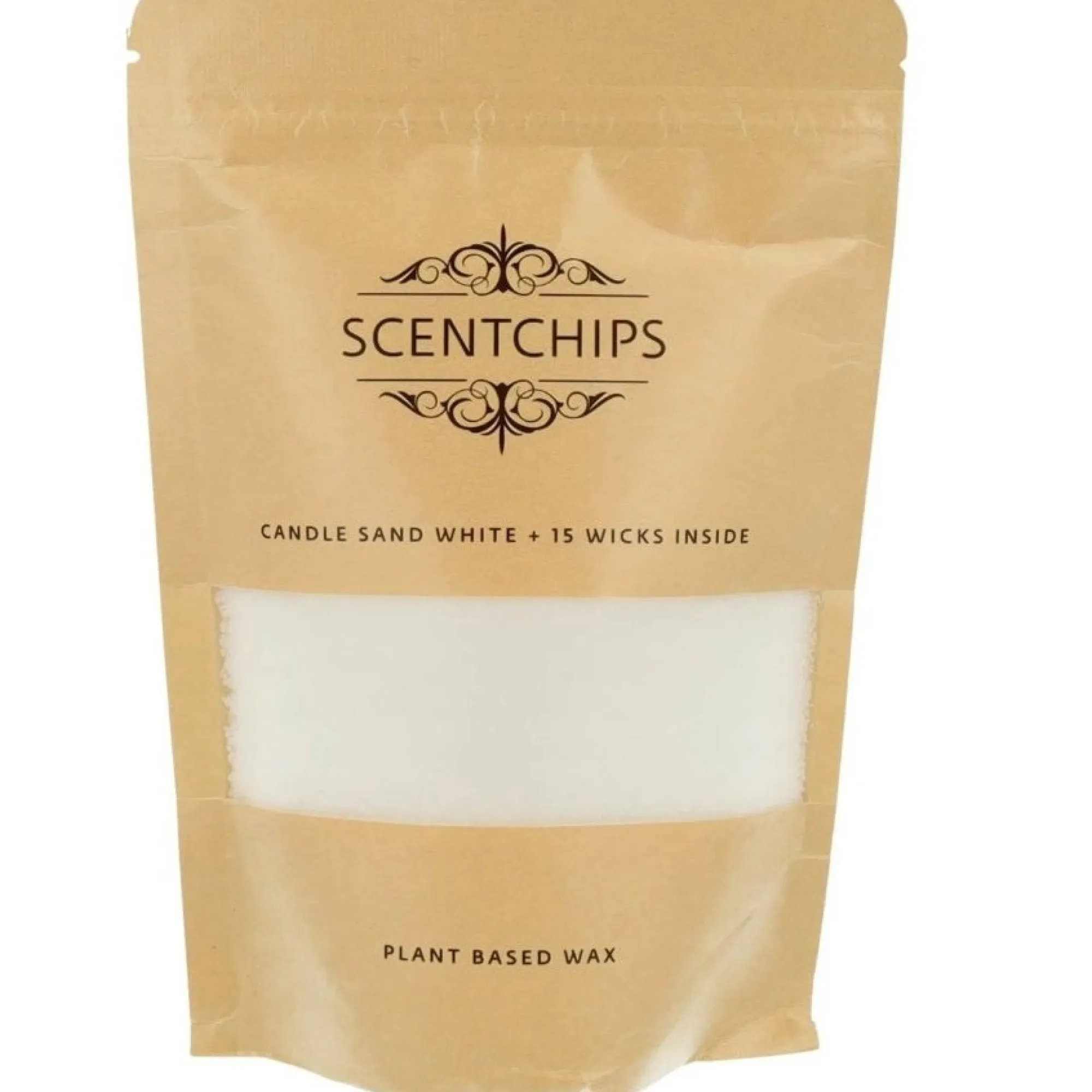 Scentchips Kaarsen>Kaarsenzand wit 250 gram