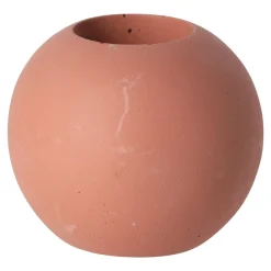 Natural Collections Kaarsen>Kaarshouder cement 9 x 9 x 9 cm 2 assorti