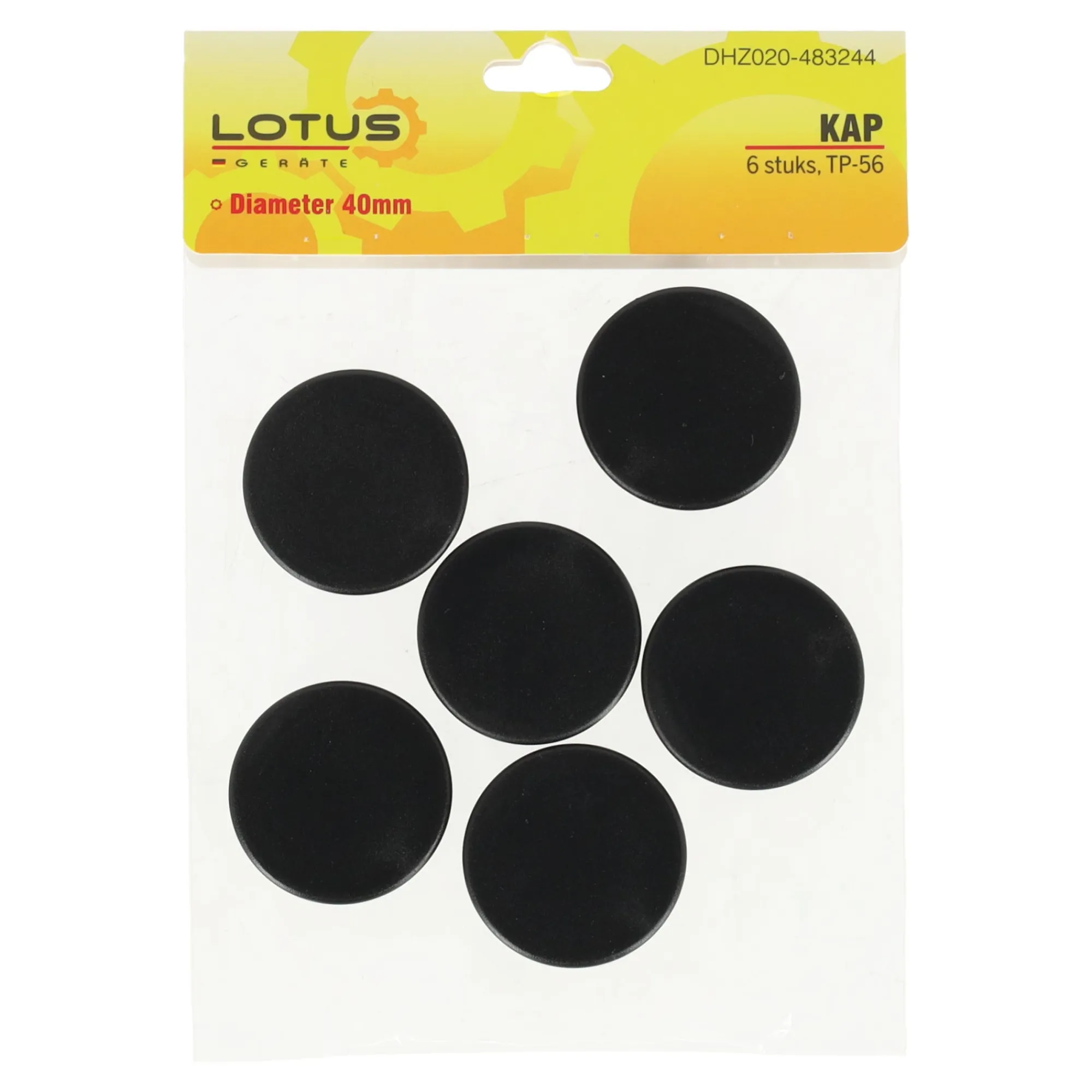 Lotus Handgereedschap>Kap diameter 40mm 6st TP-56