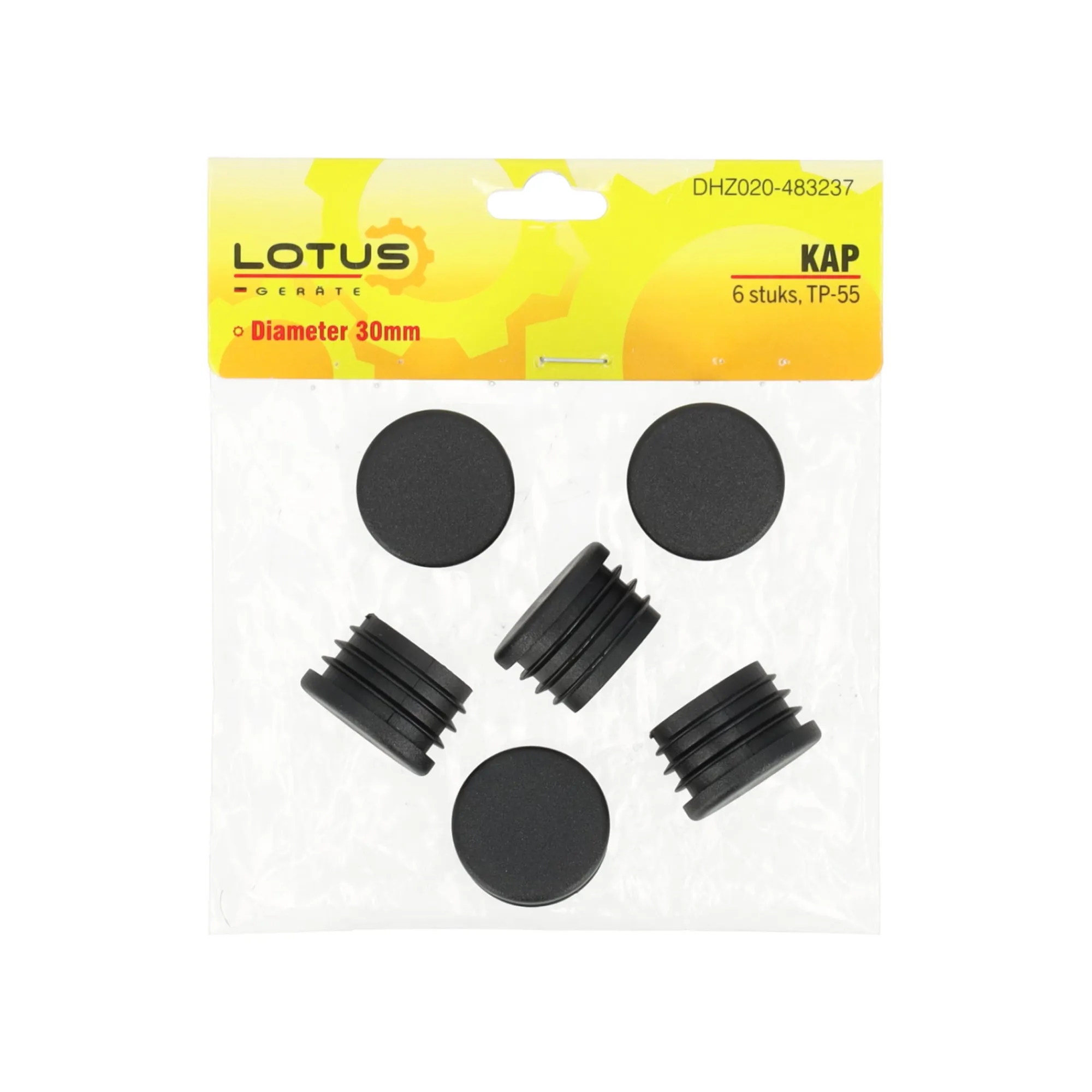 Lotus Handgereedschap>Kap diameter 30mm 6st TP-55
