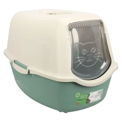 Rotho MyPet Kattenbak>Kattenbak Bailey 56cm groen/zand