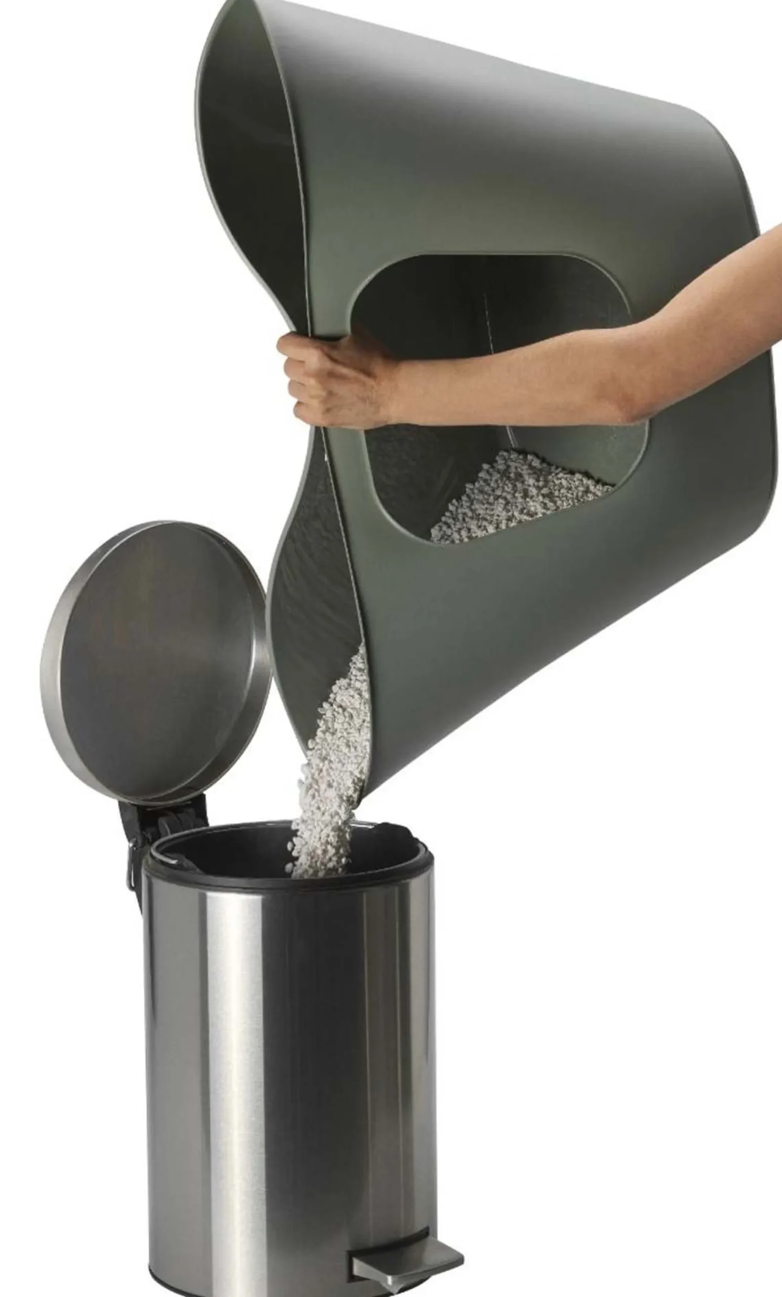 Moderna Kattenbak>Kattenbak Lotus olijfgroen