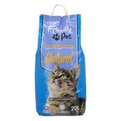 Friendly Pet Kattenbakvulling>Kattenbakvulling natural 20L FP