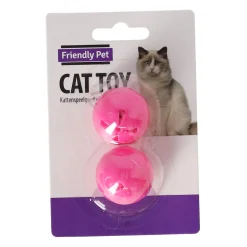 Friendly Pet Kattenspeeltjes>Kattenspeeltje bal+bel Ebba 3cm
