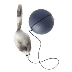 Friendly Pet Kattenspeeltjes>Kattenspeeltje Boula bewegende bal met muis grijs D8...