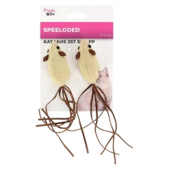 Friendly Pet Kattenspeeltjes>Kattenspeeltje muis 2st eco FP