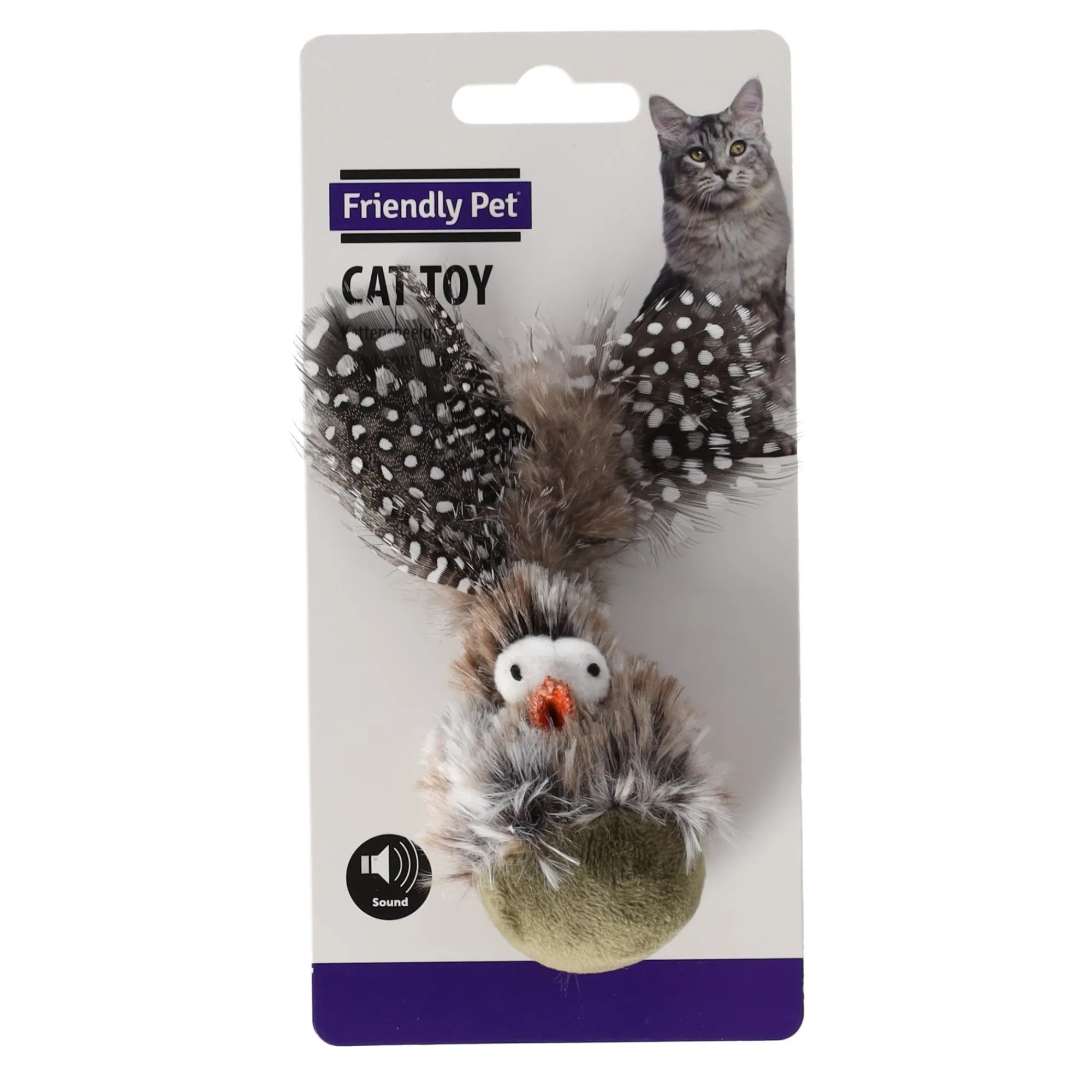 Friendly Pet Kattenspeeltjes>Kattenspeeltje nature wobbler 11cm