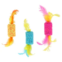 Friendly Pet Kattenspeeltjes>Kattenspeeltje rol+pluim Shuka