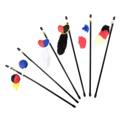 Flamingo Kattenspeeltjes>Kattenspeeltje soc hengel+bal