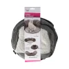 Friendly Pet Kattenspeeltjes>Kattentunnel + kussen Gotar grijs 95cm FP