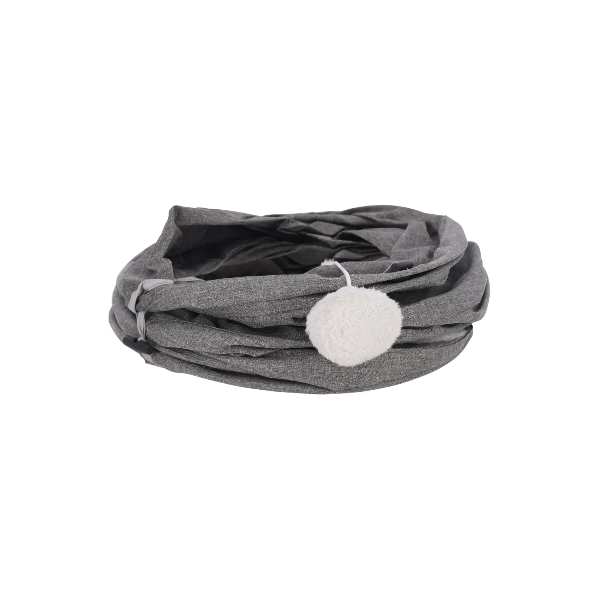 Friendly Pet Kattenspeeltjes>Kattentunnel + kussen Gotar grijs 95cm FP