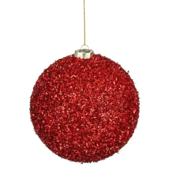 Mica Decorations Kerstballen>Kerstbal onbreekbaar rood 20 cm