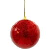 Mica Decorations Kerstballen>Kerstbal onbreekbaar rood 8 cm