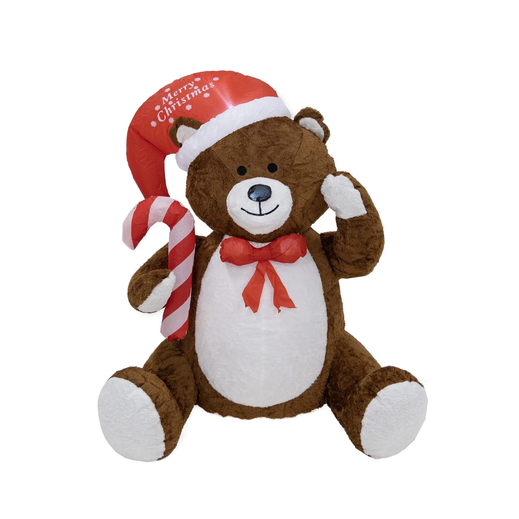 O'malley Kerstdecoratie>Kerstbeer opblaasbaar 120cm