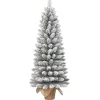 Kerstdecoratie|Kerstbomen>Kerstboom Gerlos sneeuw 120 cm