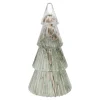 Kerstdecoratie>Kerstboom glas 30 cm groen