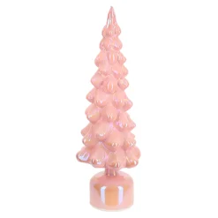 Kerstdecoratie>Kerstboom LED 40 cm roze, wit of goud