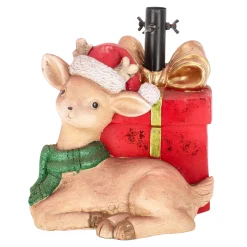 Kerstbomen>Kerstboomvoet rendier 37 cm