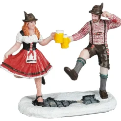 Luville Kerstdorp>Kerstdorp Biergarten dans