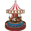 Kerstdorp>Kerstdorp carrousel mini