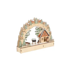 O'malley Kerstdorp>Kerstdorp chalet 30 x 23 cm