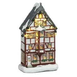 Luville Kerstdorp>Kerstdorp Elzas facade 8 x 4 x 14 cm