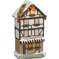 Luville Kerstdorp>Kerstdorp Elzas restaurant 7 x 4 x 12 cm