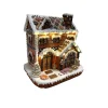 O'malley Kerstdorp>Kerstdorp gingerbread zuurstok 17x18cm